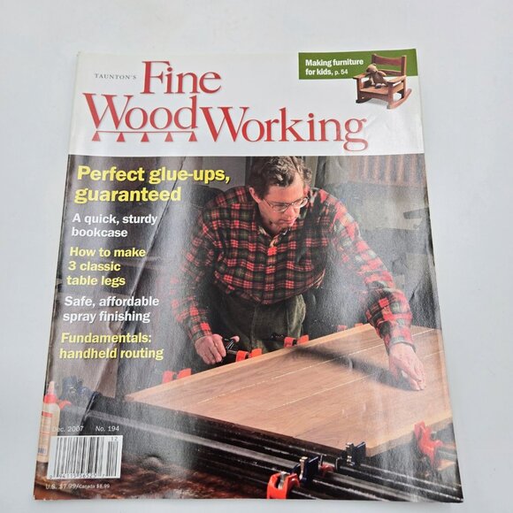 Tauton’s Fine Woodworking Magazine Lot February April June August October Decemb - Picture 10 of 15